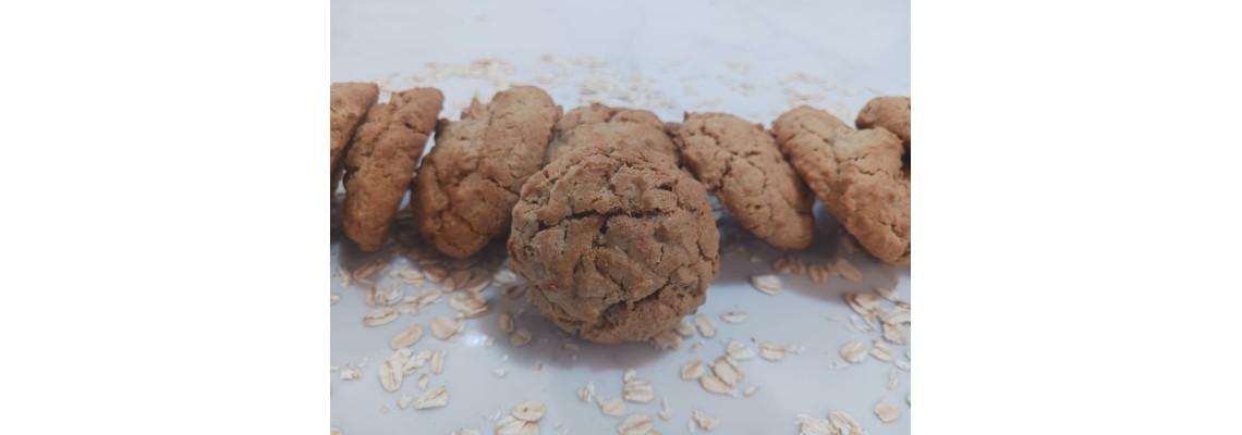 Only Oats cookies with rolled Oats